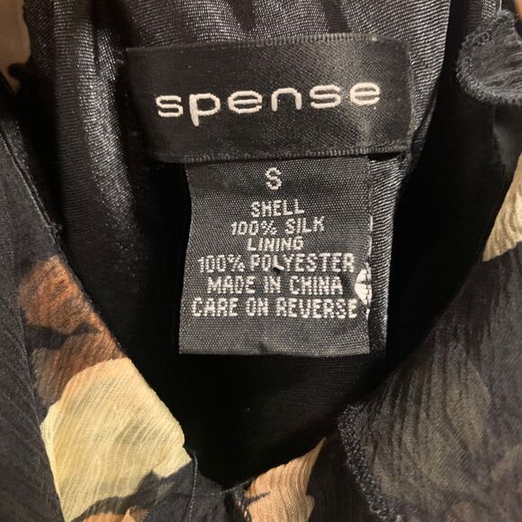 Vintage Spense Womens Y2K Fairy Babydoll Silk Halter Top S Romantic Floral Boho - Picture 4 of 5